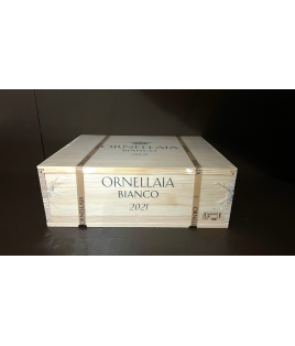 Ornellaia Bianco 2021 - 3 bottiglie in cassa di legno